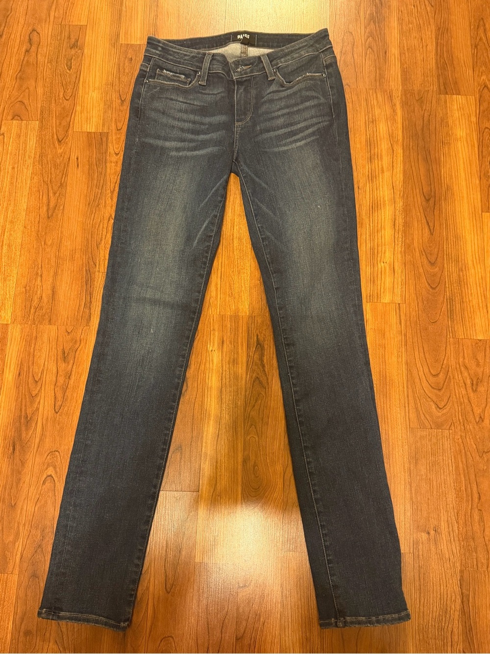 Paige Skyline Skinny dark wash denim jeans size‎ 27